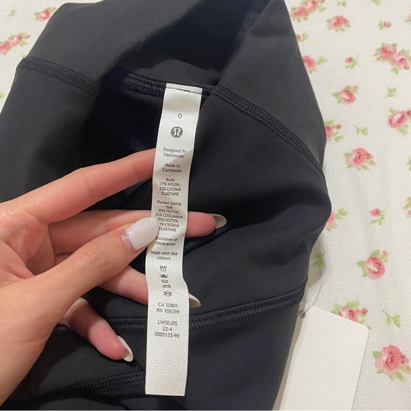 LULULEMON WUNDER TRAIN HR TIGHTS 28” LEGGINGS - Picture 5 of 6